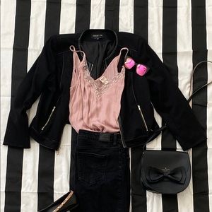 Black blazer jacket